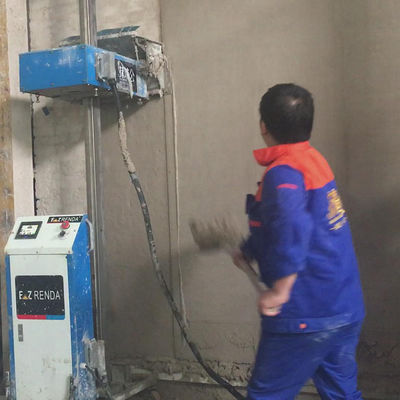 Budynek Rendering Ściany Maszyna Automatyczne urządzenie do tynkowania Łatwe przenoszenie i instalacja